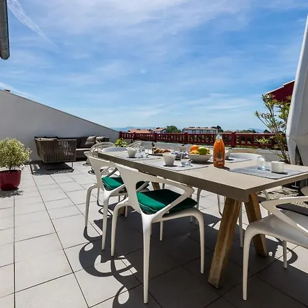 Keyweek Irrika Duplex Facing The Ocean With Terrace In * Bidart