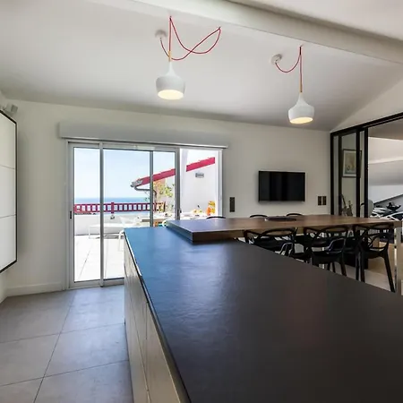 Apartment Keyweek Irrika Duplex Facing The Ocean With Terrace In Bidart