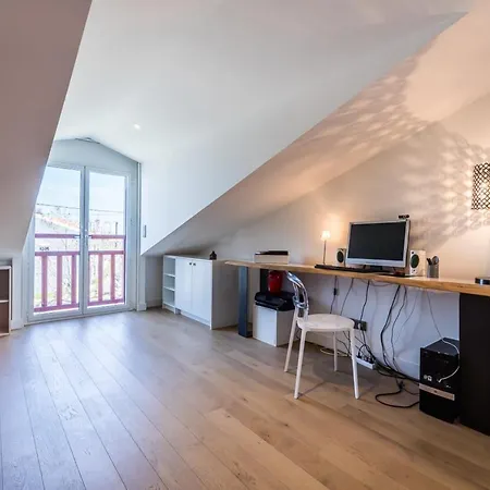 Keyweek Irrika Duplex Facing The Ocean With Terrace In Apartment Bidart
